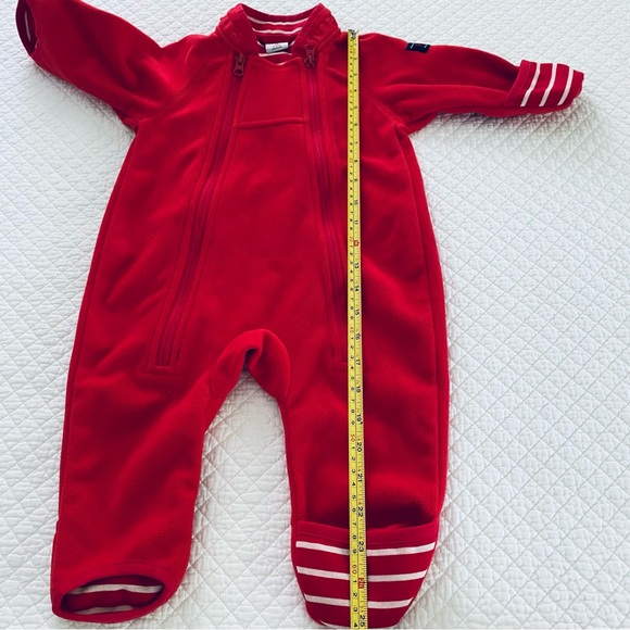 SOLD Polarn O. Pyret Fleece Bunting Size 4-6 Months - Picture 4 of 9